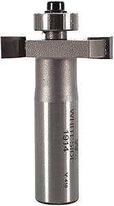 Whiteside Router Bits 1914 Rabbeting Biscuit Joining and Slotting Bit with 1-1/4-Inch Large Diameter and 3/8-Inch Cutting Depth
