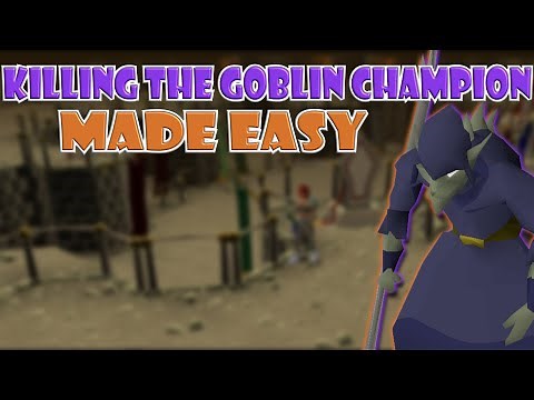 Quick Guide to Killing The Goblin Champion For The Champion Cape in OSRS
