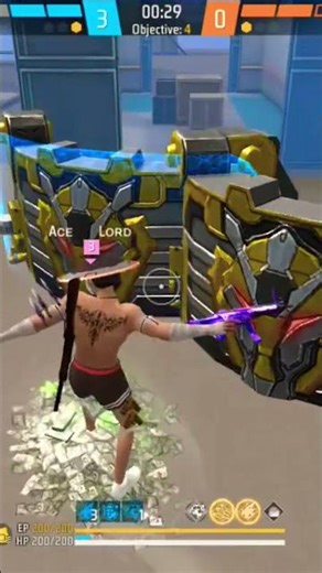 my dynamic duo 1 vs 4 clutch 😇💓#freefire