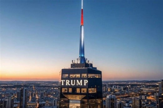 Trump reveals interior plans for presidential library - including hotel and Air Force 1 model