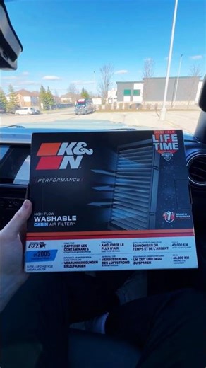 3rd Gen Toyota Tacoma K&N Cabin Air Filter Install