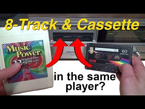 8-track & cassette in the same player? - 1976 Soundesign 4645B