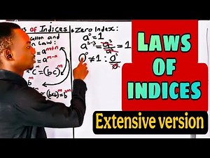 Laws Of Indices Explained Extensive 💯 ✅