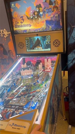 The 3 Musketeers Pinball 2026 von Hexa Pinball #pinball #the3musketeers #hexapinball