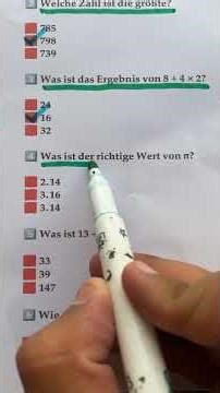 Can you complete this math test without any mistakes?
