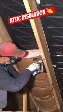 HOW TO INSULATE YOUR ATTIC QUICK & EASY 👍