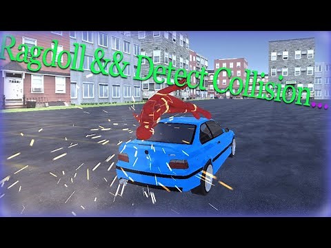 RAGDOLL Easy collision detection Unity Tutorial || Get Up From Back || Get Up From Belly Part 1