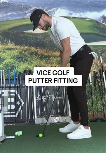 @michaelcaangolf getting dialed in with our VGP02 - Available now and fully customizable 🎨 #EmbraceYourVice #ViceGolf #Golf #FYP