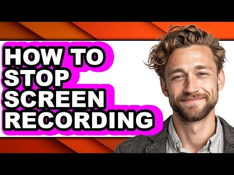 How to Stop Screen Recording (only Way)