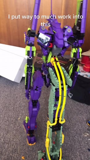 Lego Evangelion Mech Building Tutorial