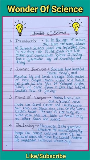 Wonder of science | wonder off science essay | wonder off science nibandh | essay on science |