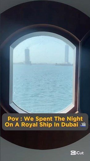 "POV: Luxury Staycation on Queen Elizabeth 2 Dubai 👑 | Unique Hotel Experience in Dubai 2025