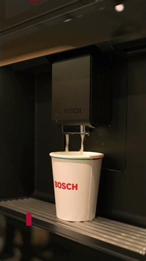 One button. Barista taste. Bosch Series 8 Coffee Machine #coffee #bosch #gadget #coffeemachines