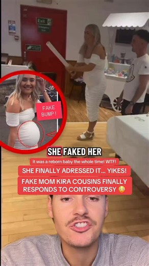 NICK PETERSON on Instagram: "kira cousins fake pregnant full story netflix reborn doll baby explained account reveal video original 😳 what do you think? 👀"