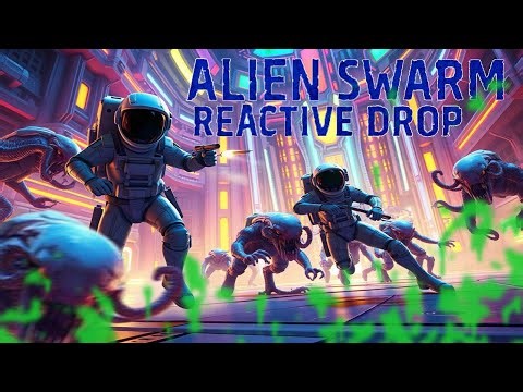 Сможешь ли ты выжить против этих монстров? 💀🤯 Alien Swarm Reactive drop
