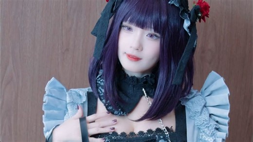 韩国漫展更衣人偶入爱河喜多川海梦黒江雫COSPLAY_哔哩哔哩_bilibili