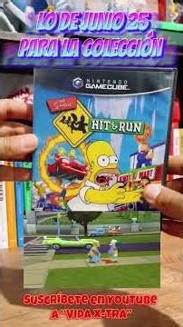 The Simpsons Hit & Run para la Nintendo Gamecube 🍩🛹🎷🤣