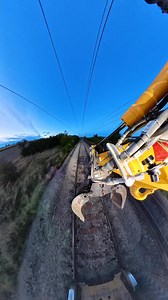 10K views · 142 reactions | Crossing the level crossing with the rail crane  Big machine, heavy steel, and a thick track under the beat. Power, precision, and progress — that’s the rail life 落 #DutchRailWorker #RailCrane #OnTrack #BuiltForTheRail #RailPower | Dutchrailworker | Facebook