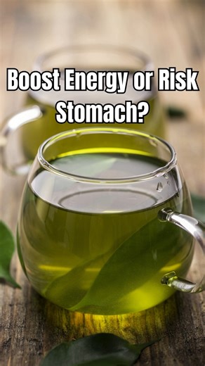Green Tea on Empty Stomach: Benefits & Risks Explained #shorts #greentea