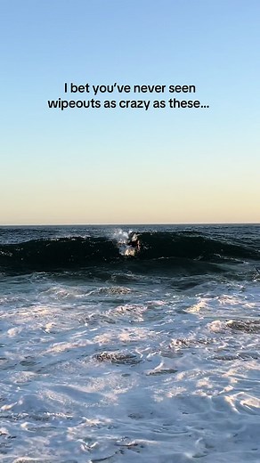 These are definitely the craziest wipeouts I have ever recorded… 😂 #fyp #foryou #waves #surf #surfing #ocean #surftok #wipeout #kookslams #kook #shorebreak #bigwaves