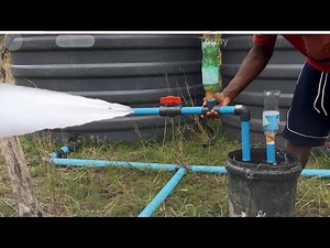 DIY PVC Siphon Pump: Free Gravity Water Flow, No Power | How to make a Free energy Water Pump