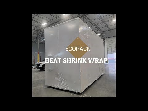 ECOPACK Shrink Wrap Film – Heat Gun Packaging Demonstration