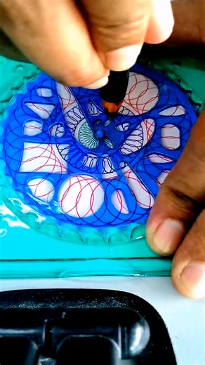 big spirodesign#spirograph #satisfying #shorts #drawing | Ruler Art