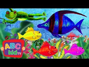 ABC Learning: "f" is for fish & frog | Preschool Learning - ABC KidTV | Nursery Rhymes & Kids Songs