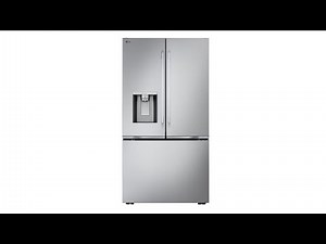LG Counter-Depth MAX™ with Zero Clearance™ 3-Door French Door Refrigerator with Thin Door Design