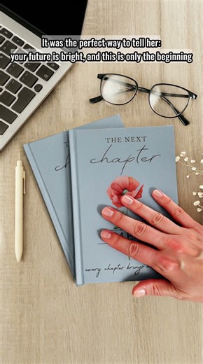 The Next Chapter Journal Custom Name Flower | Personalized Journal