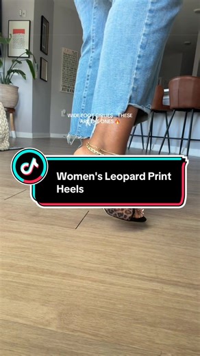 These leopard heels are wide foot friendly and surprisingly comfortable 🐆 Easy to walk in and they instantly elevate any outfit. No wonder these keep selling out. Tap the link and grab your pair before they’re gone 🔥 #tiktokshopcreatorpicks #tiktokshopstockup #tiktokshopmothersday #widefootfriendly #leopardprint