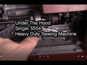 Under The Hood - Singer 5554 Heavy Duty Sewing Machine - Christopher Nejman