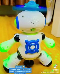 KidsSansar - YiJUN Baby Dancing Robot Toy For Children 1. Flash...