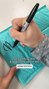 30K views · 71 reactions | Decorating envelopes will forever be one of my favorite things ✍殺 Raise your hand if you also HAVE to add a little personality to all of your envelopes!! ‍♀️ #handlettering #moderncalligraphy #doodling #asmr | The Happy Ever Crafter | Facebook