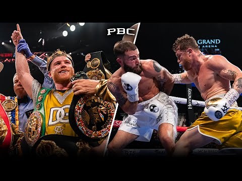 THE MOMENT Canelo Alvarez Became the First-Ever Undisputed Super Middleweight World Champion