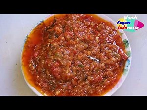 Resep Sambal Pedas Daun Jeruk super Jos