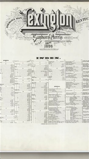 History of Lexington, Kentucky | Old Maps