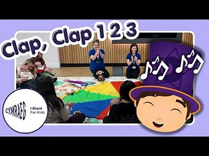 Clap, Clap 1 2 3 - Canu gyda Cymraeg i Blant | Singalong and learn Welsh with your Baby