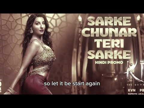 Sarke chunar teri । Nora fatehi । Sanjay dutt । New song 2026 । Bollywood Hindi song