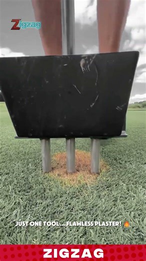 Simple & Efficient Turf Hole Cutter for Lawn Repair and Ground Preparation in Outdoor Areas