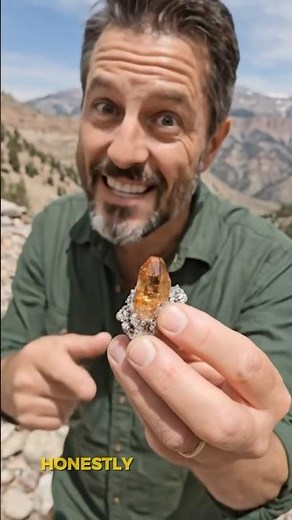 I Found a Perfect Raw Topaz in the Mountains