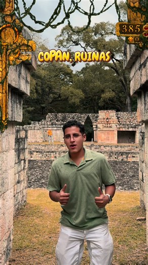 Hoy anduve en copan Ruinas 🛕 | temple run