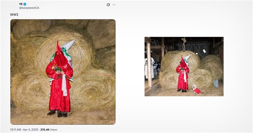 Photographer Says Kanye West Stole His KKK Photo for Album Cover