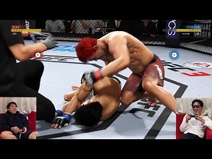 I tried beating Mikuru Asakura to the punch in a UFC game