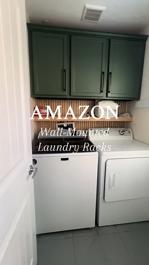 Game Changer Wall-Mounted Laundry Racks for Easy Laundry Organization