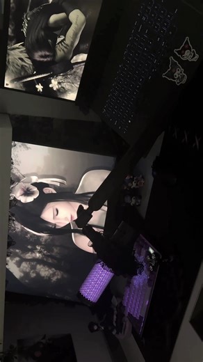 I hate this stupid shelf - || #setup #uni #uniaccomodation #pc #purple