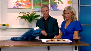 Cookie Monster on Sesame Street’s 50th Anniversary