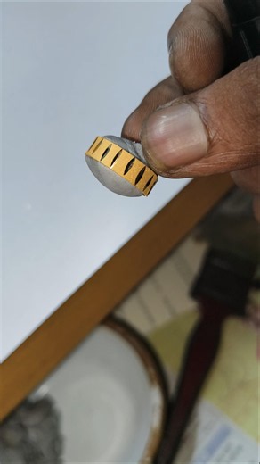 Gold koira Ring Horizontal Making Video#Akashgolddesign #gold #koira #ring #horizontal#making #video