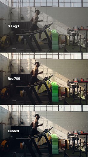 Athlete Training — Colour Grading Practice 🎬🎨