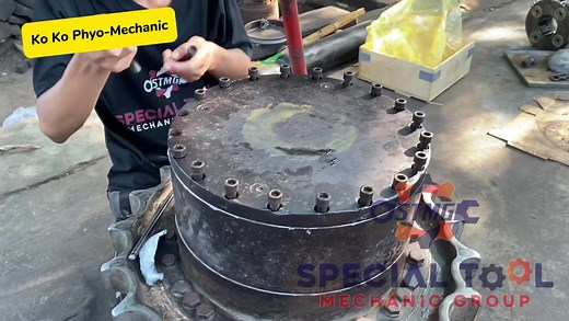 150K views · 10K reactions | Hydraulic Drive Motor & Speed Reducer Assembly. .. | Special Tool-Mechanic Group | Facebook